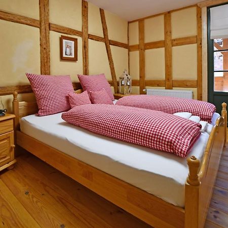 Naturhof-Papiermuehle 2 Bett-Zimmer Rosenrot Bollberg Εξωτερικό φωτογραφία