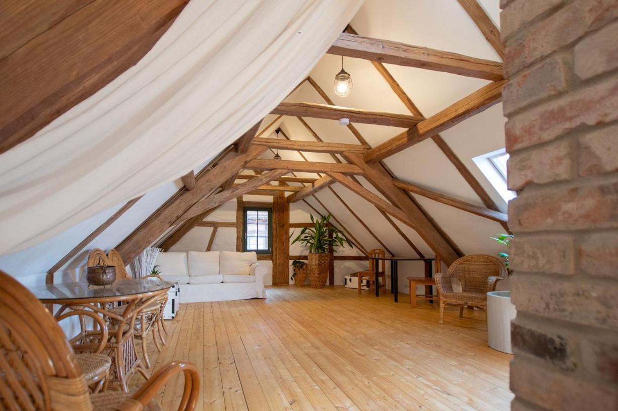 Naturhof-Papiermuehle 2 Bett-Zimmer Rosenrot Bollberg Εξωτερικό φωτογραφία